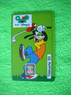 7072 Télécarte Collection Disney  PLUTO  DISNEYLAND  Séjour Golf  ( Recto Verso)  Carte Téléphonique - Disney
