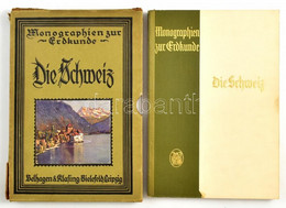 Leo Wehrli: Die Schweiz. Bielefeld Und Leipzig, 1925, Velhagen & Klasing. 5. Kiadás. Német Nyelven. 185 Fekete-fehér Kép - Unclassified