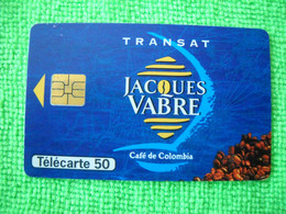 7087 Télécarte Collection TRANSAT JACQUES VABRE Café De Colombie  50u  ( Recto Verso)  Carte Téléphonique - Alimentación