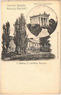 ** T2 Borsi, Borsa; II. Rákóczi Ferenc Szülőháza, Kazinczy Mauzóleum Széphalomban (Széplak-Sátoraljaújhely). Lövy Adolf  - Ohne Zuordnung