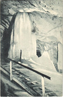 T2 1912 Dobsina, Dobschau; Dobsinai Jégbarlang, Kút. Fejér Endre Kiadása / Eishöhle Dobsina / Ica Cave, Interior - Ohne Zuordnung