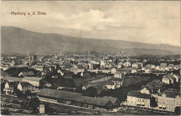 T3 Maribor, Marburg; General View With Railway Station (tear) - Unclassified