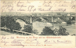 T3 1901 Maribor, Marburg; Esenbahnbrücke / Railway Bridge. Verlag V. Heinrich Krapek (EB) - Unclassified