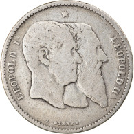 Monnaie, Belgique, Leopold II, Franc, 1880, TB, Argent, KM:38 - 1 Frank