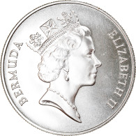 Monnaie, Bermuda, Elizabeth II, Dollar, 1986, SPL, Argent, KM:49a - Bermudes