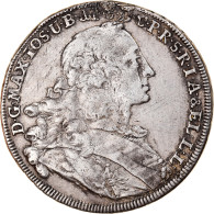 Monnaie, Etats Allemands, BAVARIA, Maximilian III, Josef, Thaler, 1755, Munich - Taler & Doppeltaler