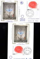 " OEUVRE DE TAKIS / GRECE " Sur Carte Maximum Et Envel. 1er Jour Sur Soie De 1993. N°YT 2834 Parf. état CM FDC - Colecciones & Series