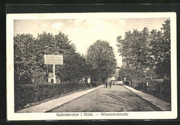 AK Kaltenkirchen, Blick Auf Die Wiesenhofstrasse - Kaltenkirchen