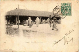 CPA AK Geiser 14 Guelma Marché Aux Grains ALGERIA (756998) - Guelma