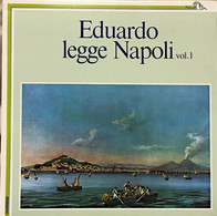 EDUARDO DE FILIPPO RARO LP - EDUARDO LEGGE NAPOLI VOL. 1 SALVATORE DI GIACOMO - Sonstige - Italienische Musik