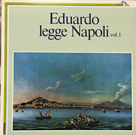 EDUARDO DE FILIPPO RARO LP - EDUARDO LEGGE NAPOLI VOL. 1 SALVATORE DI GIACOMO - Other - Italian Music