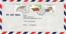 JAPAN - AIRMAIL 1978 SAKAI > LEONBERG/DE /QF 282 - Lettres & Documents