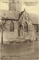 ASSENEDE - De Kerk En Het Gedenkmaal Aan De Gesneuvelde Helden Van 1914-18 - Uitg. Ad. Masure Photogr - Assenede