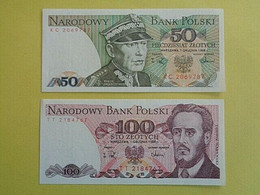 Lot De 2 Billets Neufs De POLOGNE. - Pologne