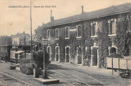 CPA 01 JASSANS GARE DU SUD EST (TRAIN - Ohne Zuordnung