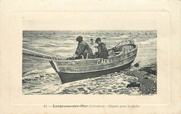 LANGRUNE SUR MER - Départ Pour La Pêche. - Pêche