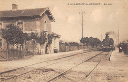 CPA 01 SAINT MAURICE DE BEYNOST LA GARE (TRAIN - Ohne Zuordnung