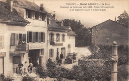 CPA 01 THOIRY HOTEL LEGER ET LE JURA - Unclassified