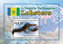 St.Vincent 2020 Fauna Lobsters  I202104 - Marshall Islands
