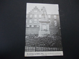 Duffel - Beschieting Van Duffel 1914 - Het Standbeeld Van Kilianus Onthoofd - Duffel