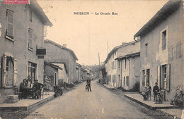 CPA 01 MOLLON LA GRANDE RUE - Non Classés