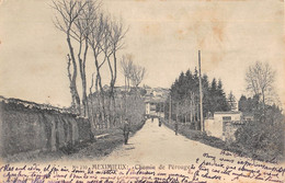 CPA 01 MEXIMIEUX CHEMIN DE PEROUGES - Non Classés