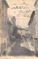 CPA 01 AMBERIEU GRANDE RUE - Non Classés