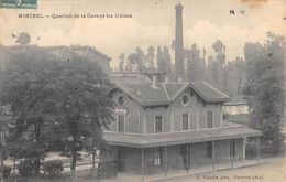 CPA 01 MIRIBEL QUARTIER DE LA GARE ET LES USINES - Ohne Zuordnung