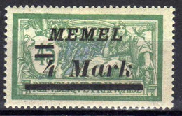 Memel (Klaipeda) 1922 Mi 91* [280521IV] - Klaïpeda