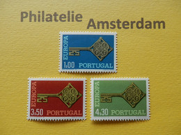 Portugal 1968, EUROPA CEPT: Mi 1051-53, ** - 1968