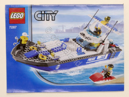 LEGO City - Manuale Istruzioni 7287 - Motoscafo Polizia - Zonder Classificatie