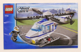 LEGO City - Manuale Istruzioni 7741 - Elicottero Polizia - Sin Clasificación