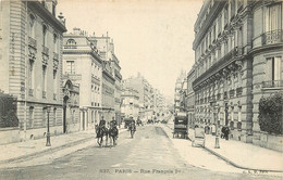 PARIS - Rue François 1er . - Arrondissement: 08