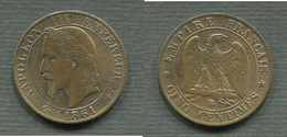 5 CENTIMES NAPOLEON III 1861 BB - C. 5 Centimes