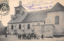 CPA 02 CROUY EGLISE - Other & Unclassified