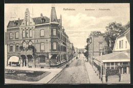 AK Rathenow, Bankhaus In Der Mittelstrasse - Rathenow