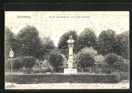 AK Rendsburg, Denkmal Uwe Jens Lornsen - Rendsburg