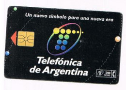 ARGENTINA  - TELEFONICA, GOLD CHIP     -  USED -  RIF. 9594 - Argentina