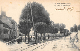 CPA 02 PONTAVERT PLACE DU MARRONNIER - Altri & Non Classificati