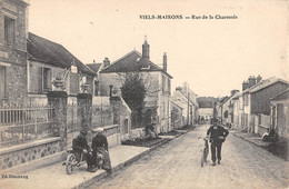 CPA 02 VIELS MAISONS RUE DE LA CHARMOIS - Other & Unclassified