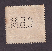 Bosnia And Herzegovina - Stamp 10 Hellera With Perforation C.Б. M. (Serbska Banka Mostar) - Bosnien-Herzegowina