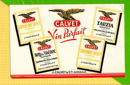 BUVARD & Blotting Paper : Vin CALVET - Liquore & Birra