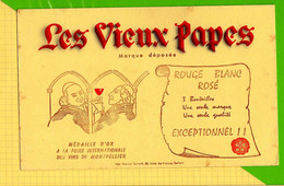 BUVARD & Blotting Paper : Les Vieux PAPES  Montpellier - Liqueur & Bière