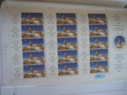 België Belgique 2003 Noël Et Nouvel An Kerstmis En Nieuwjaar Kerk église Herbeumont Feuillet Vel Cob 3224 Yv 3213 MNH ** - 2001-2010