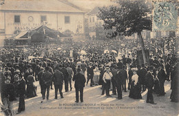 CPA 03 SAINT POURCAIN SUR SIOULE PLACE DES ALLES DISTRIBUTION DES RECOMPENSES DU CONCOURS AGRICOLE 1905 - Autres & Non Classés