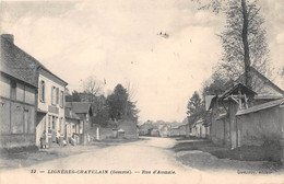 LIGNIERES-CHATELAIN - Rue D'Aumale - Andere Gemeenten