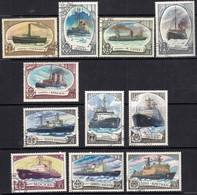 1976/78 USSR Icebreaker Sets SG4598-4602 & 4843-8 - Fine Used CTO - Sonstige & Ohne Zuordnung