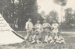 CARTES D'AUTREFOIS GUERRES ET MILITAIRES CHAMPAGNE  UNE ARMEE RAGAILLARDIE - Champagne-Ardenne