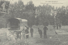 CARTES D'AUTREFOIS GUERRES ET MILITAIRES CHAMPAGNE  CAMP DE MAILLY - Champagne - Ardenne