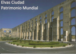 (PORTUGAL) ELVAS, MAYOR FORTIFICACIÓN ABALUARTADA TERRESTRE DEL MUNDO - New Postcard - Portalegre